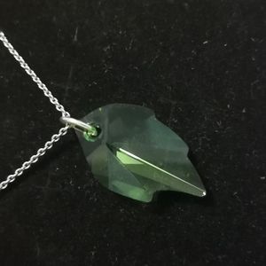 Jewelry - Swarovski crystal leaf necklace Jewelry - Swarovski crystal leaf necklace